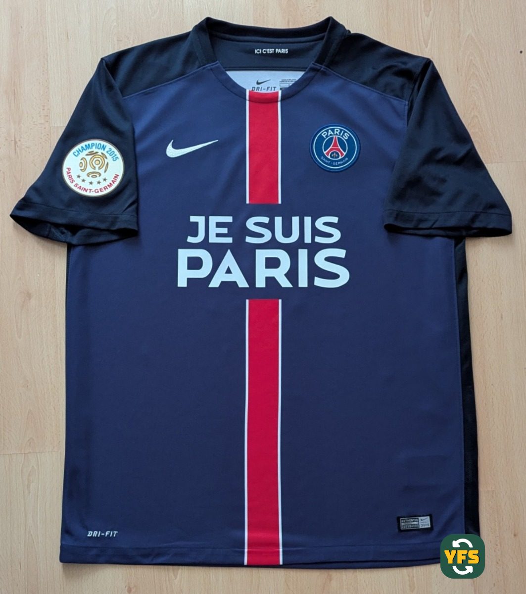 PSG 2015-2016 Home Store Version Nike Di Maria - YourFootballShirt - Photo 1