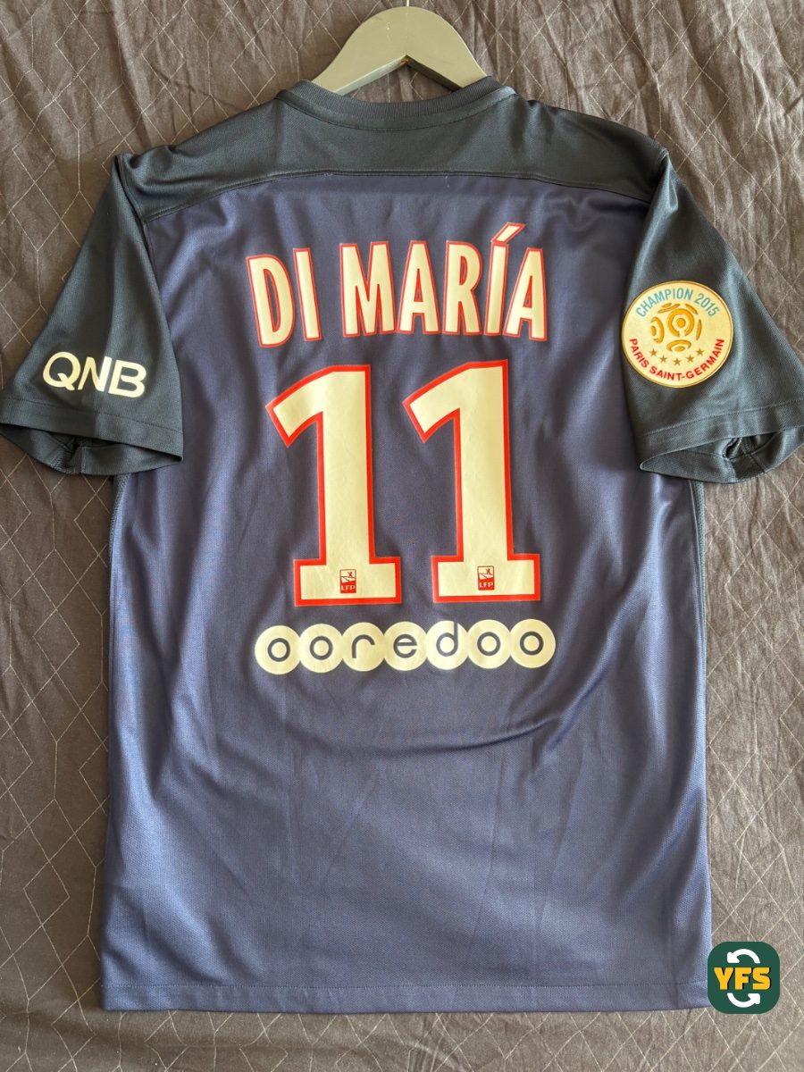 PSG 2015-2016 Home Store Version Nike Di Maria - YourFootballShirt - Photo 1