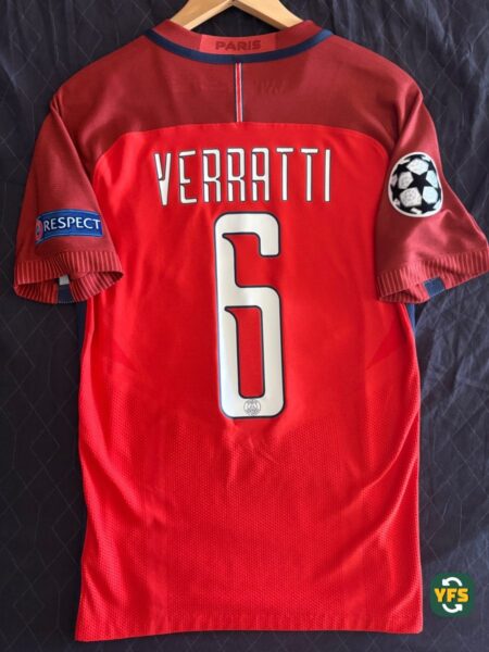 PSG 2016-2017 Away Verratti #6