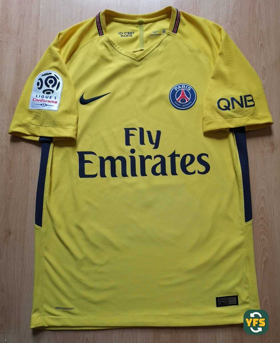 PSG 2017-2018 Away Pro Version Nike NEYMAR JR - YourFootballShirt - Photo 1