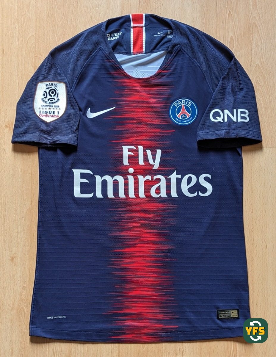 PSG 2018-2019 Home Pro Version Nike Cavani - YourFootballShirt - Photo 1