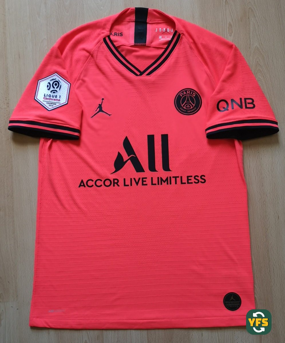 PSG 2019-2020 Away Pro Version Jordan VERRATTI - YourFootballShirt - Photo 1