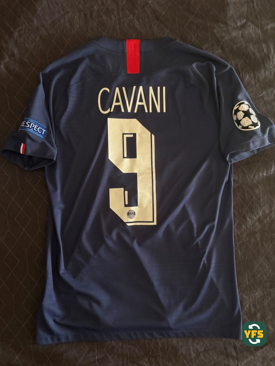 PSG 2019-2020 Home Pro Version Nike Cavani - YourFootballShirt - Photo 1
