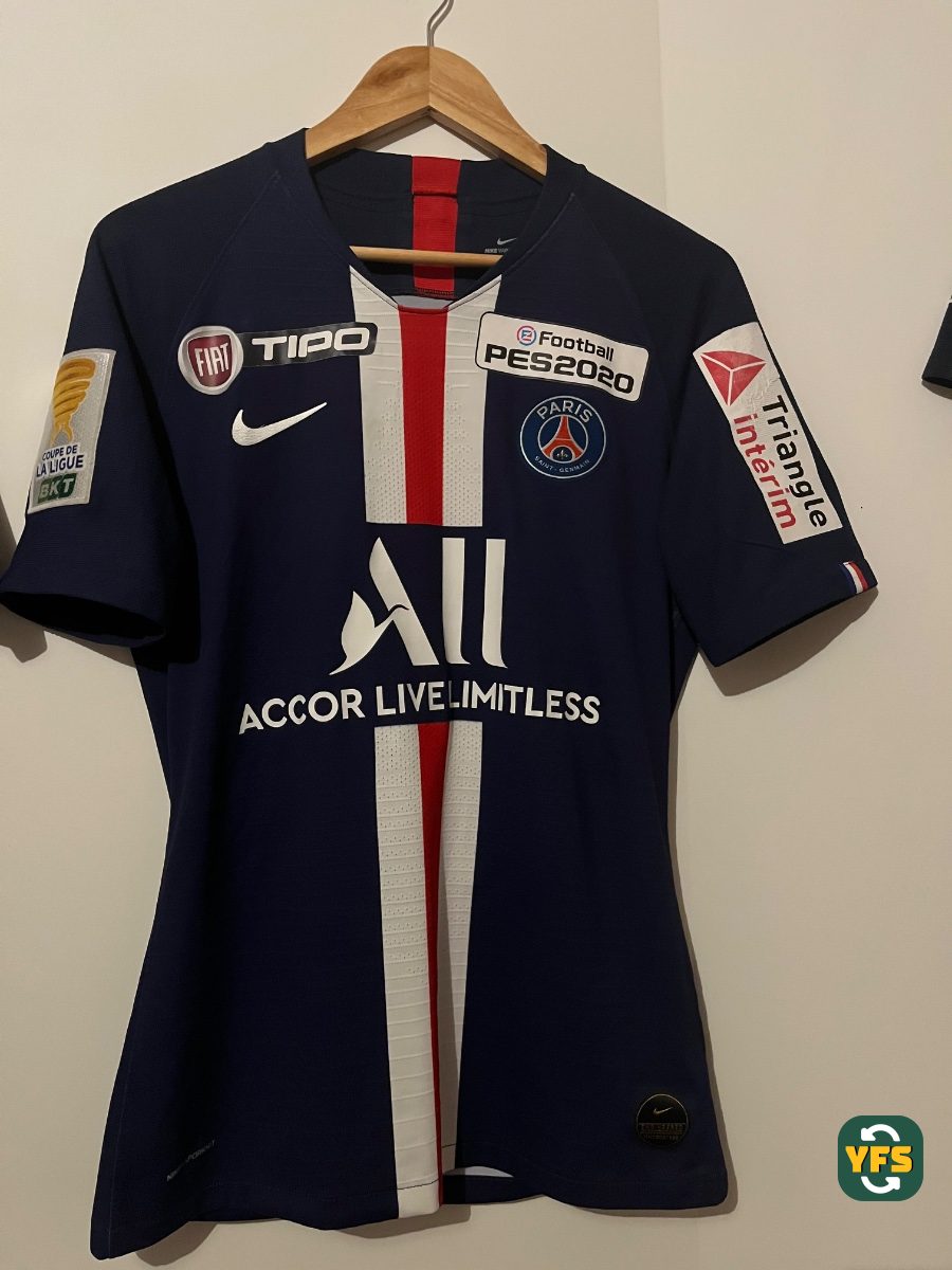 PSG 2019-2020 Special edition Match Worn Nike Marquinhos - YourFootballShirt - Photo 1