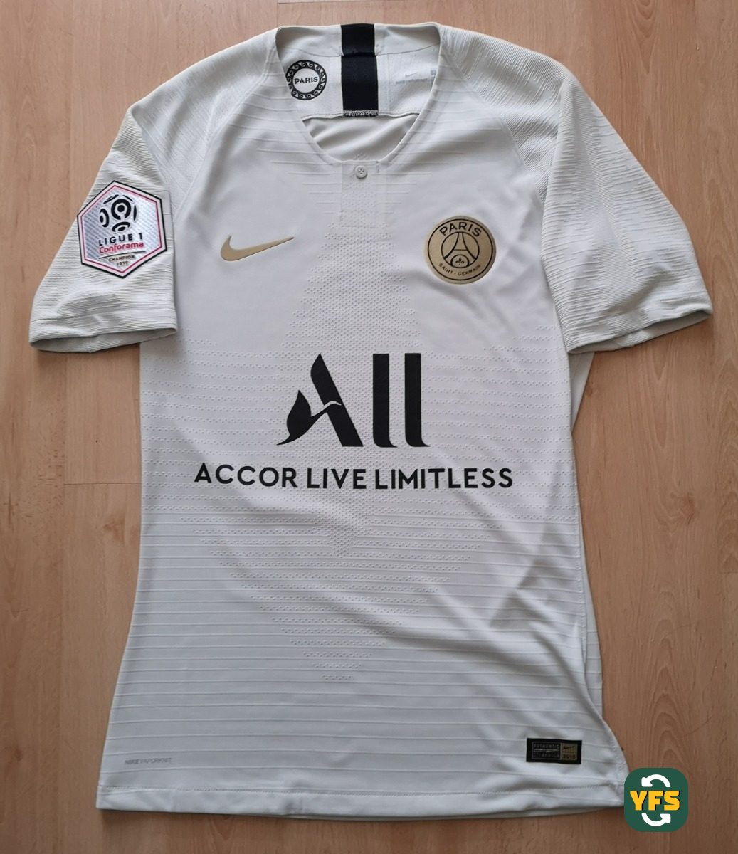 PSG 2019-2020 Third Issued Nike Di Maria - YourFootballShirt - Photo 1