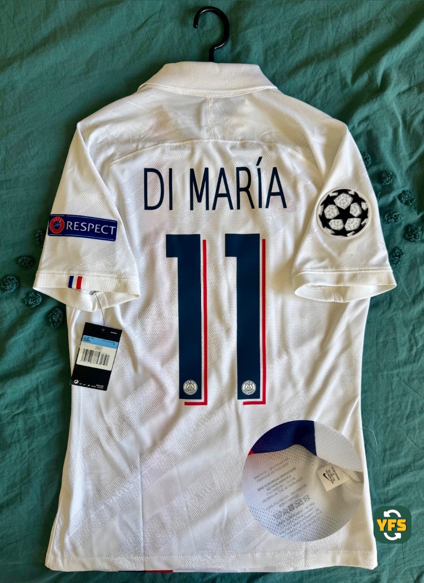 PSG 2019-2020 Third Issued Nike Di Maria - YourFootballShirt - Photo 1