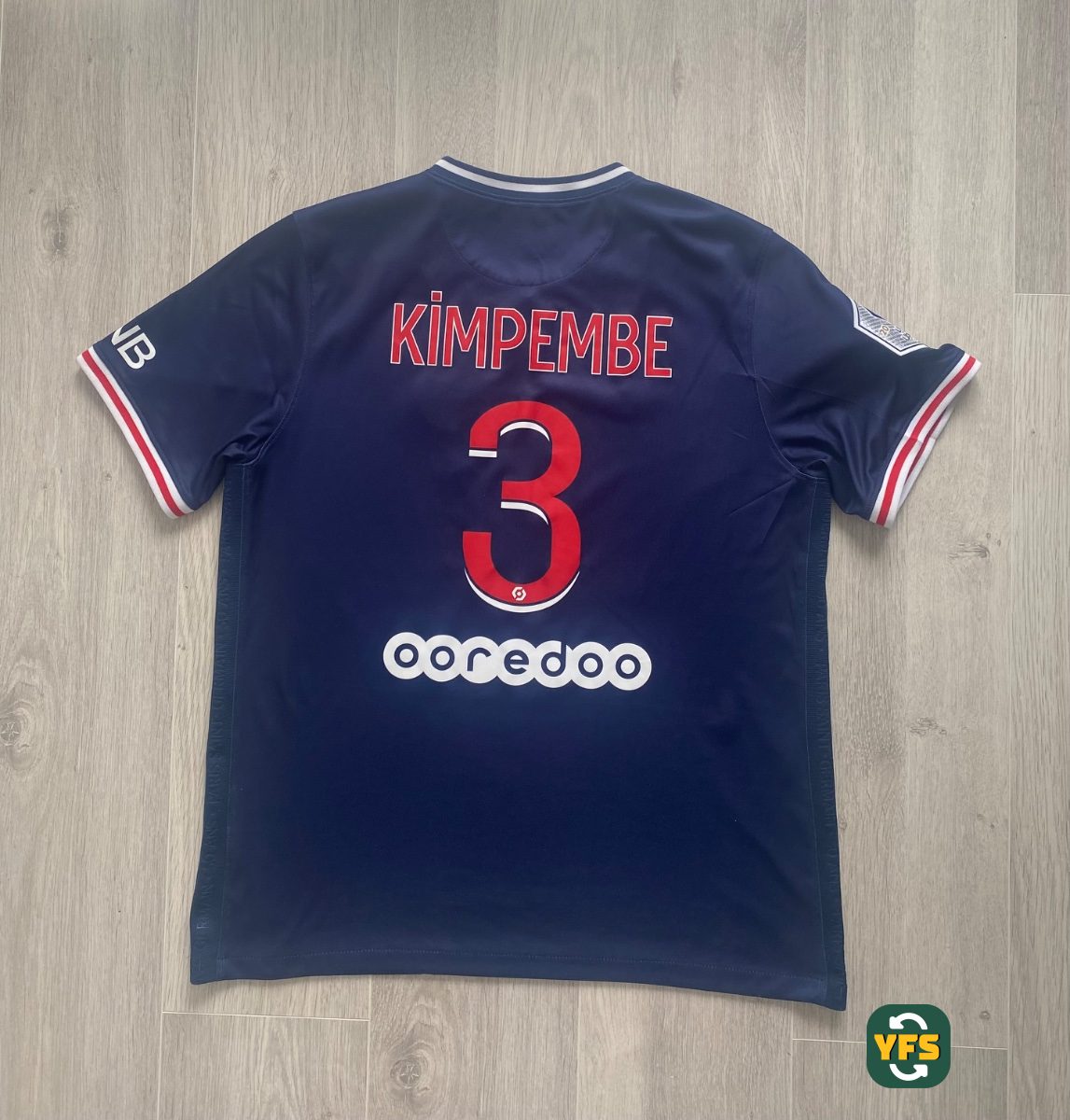 PSG 2020-2021 Home Store Version Nike Kimpembe - YourFootballShirt - Photo 1