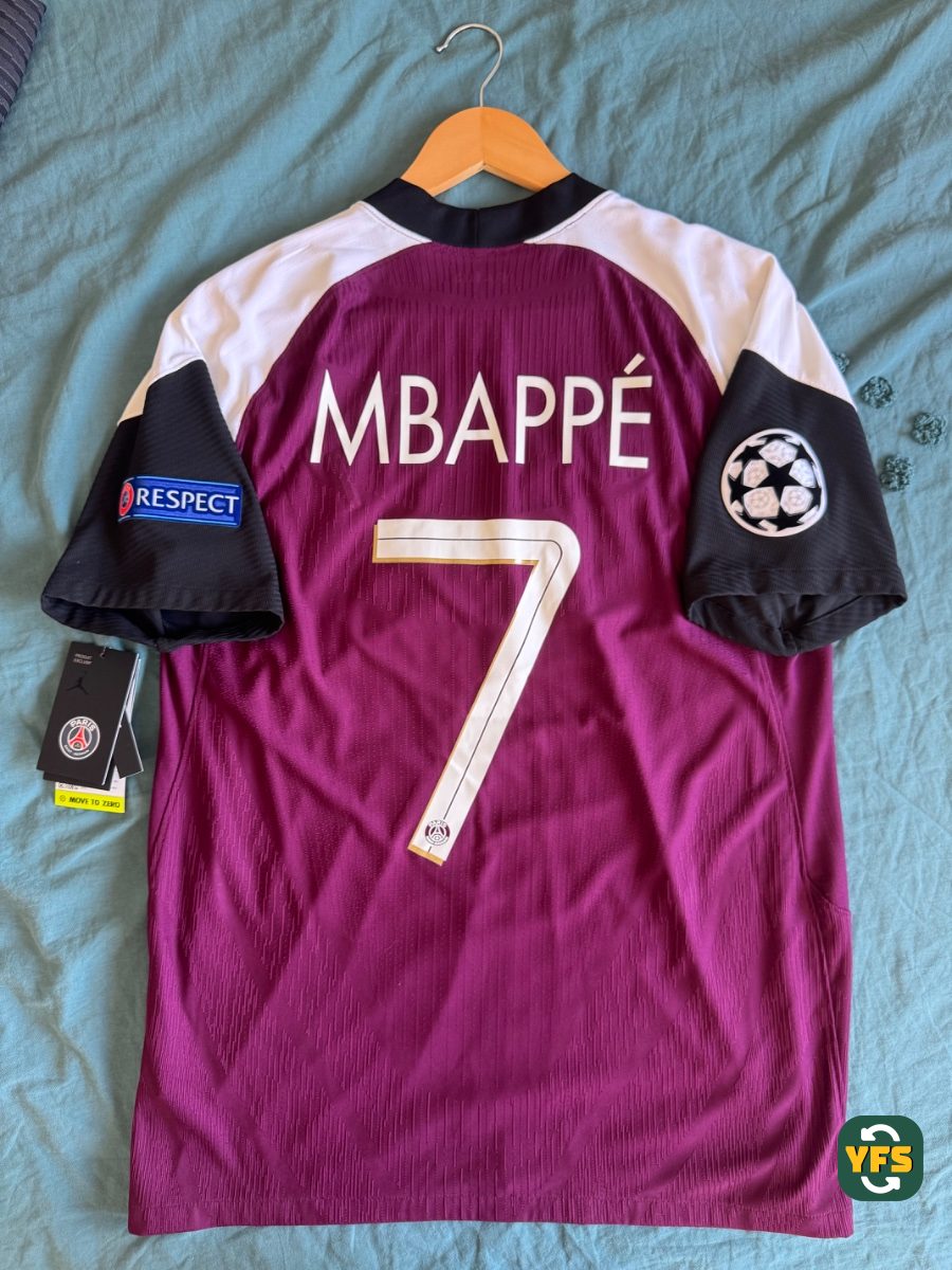 PSG 2020-2021 Third Pro Version Nike Mbappé - YourFootballShirt - Photo 1