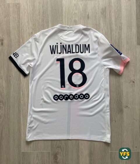 PSG 2021-2022 Away WIJNALDUM #18