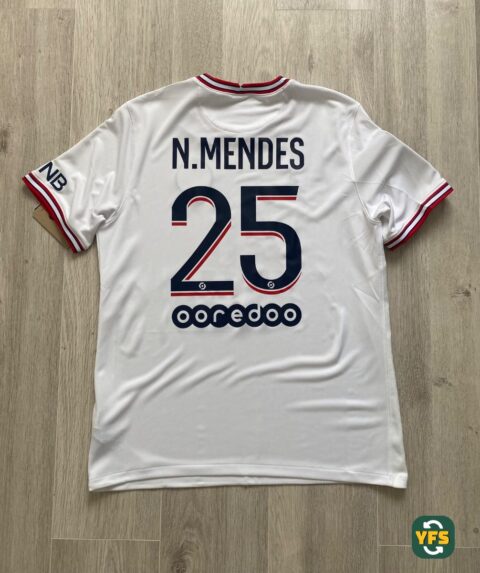 PSG 2021-2022 Fourth N. Mendes #25