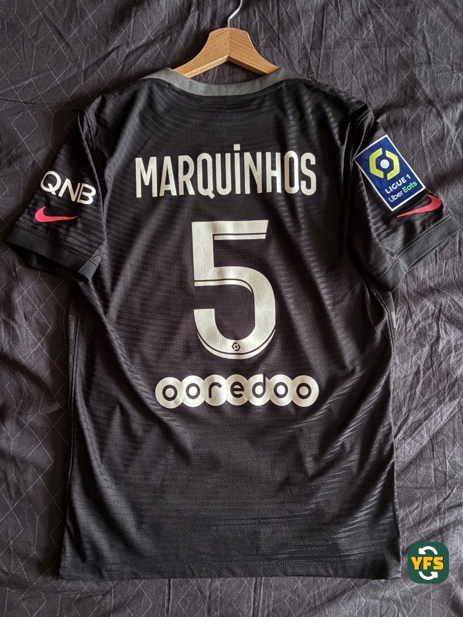PSG 2021-2022 Third Pro Version Nike Marquinhos - YourFootballShirt - Photo 1