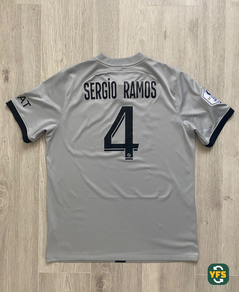 PSG 2022-2023 Away Store Version Jordan Sergio ramos - YourFootballShirt - Photo 1