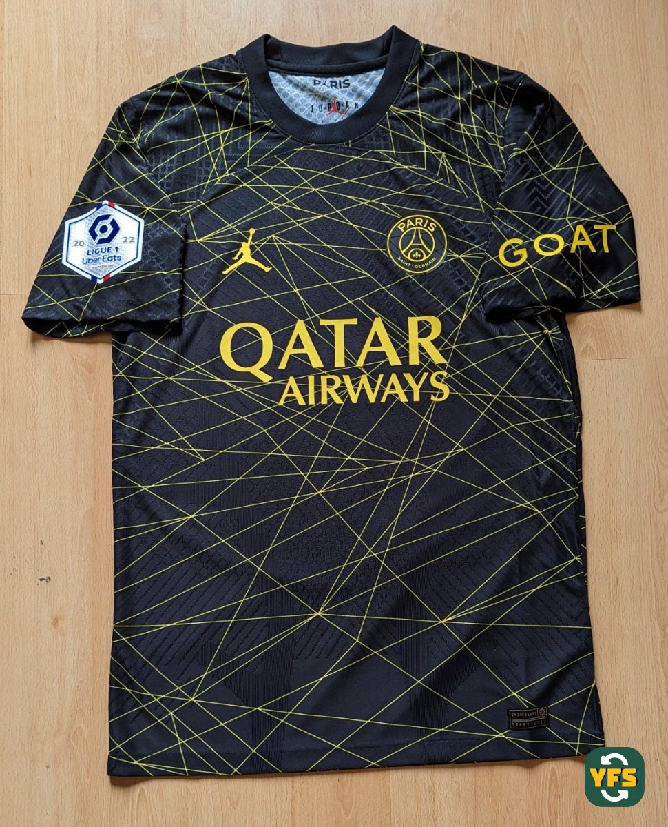PSG 2022-2023 Fourth Pro Version Jordan Mbappé - YourFootballShirt - Photo 1