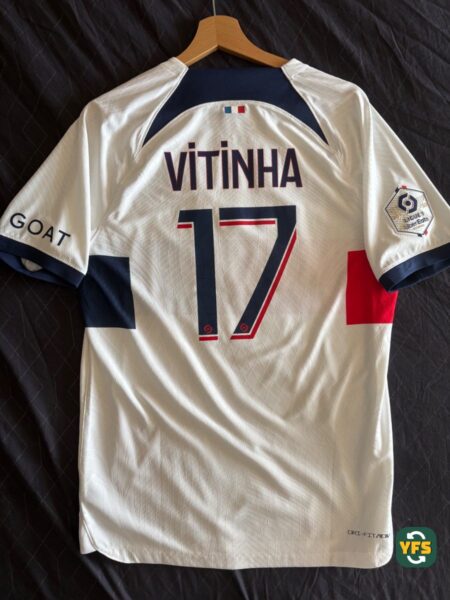 PSG 2023-2024 Away Vitinha #17