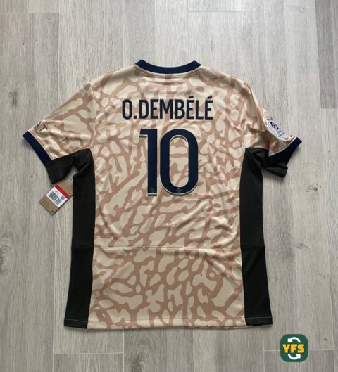 PSG 2023-2024 Fourth O. Dembélé #10