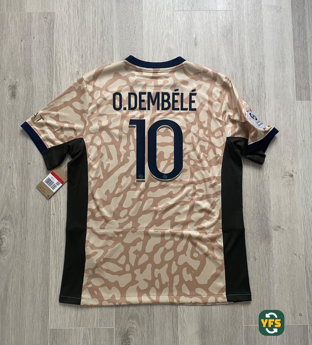 PSG 2023-2024 Fourth Store Version Jordan O. Dembélé - YourFootballShirt - Photo 1