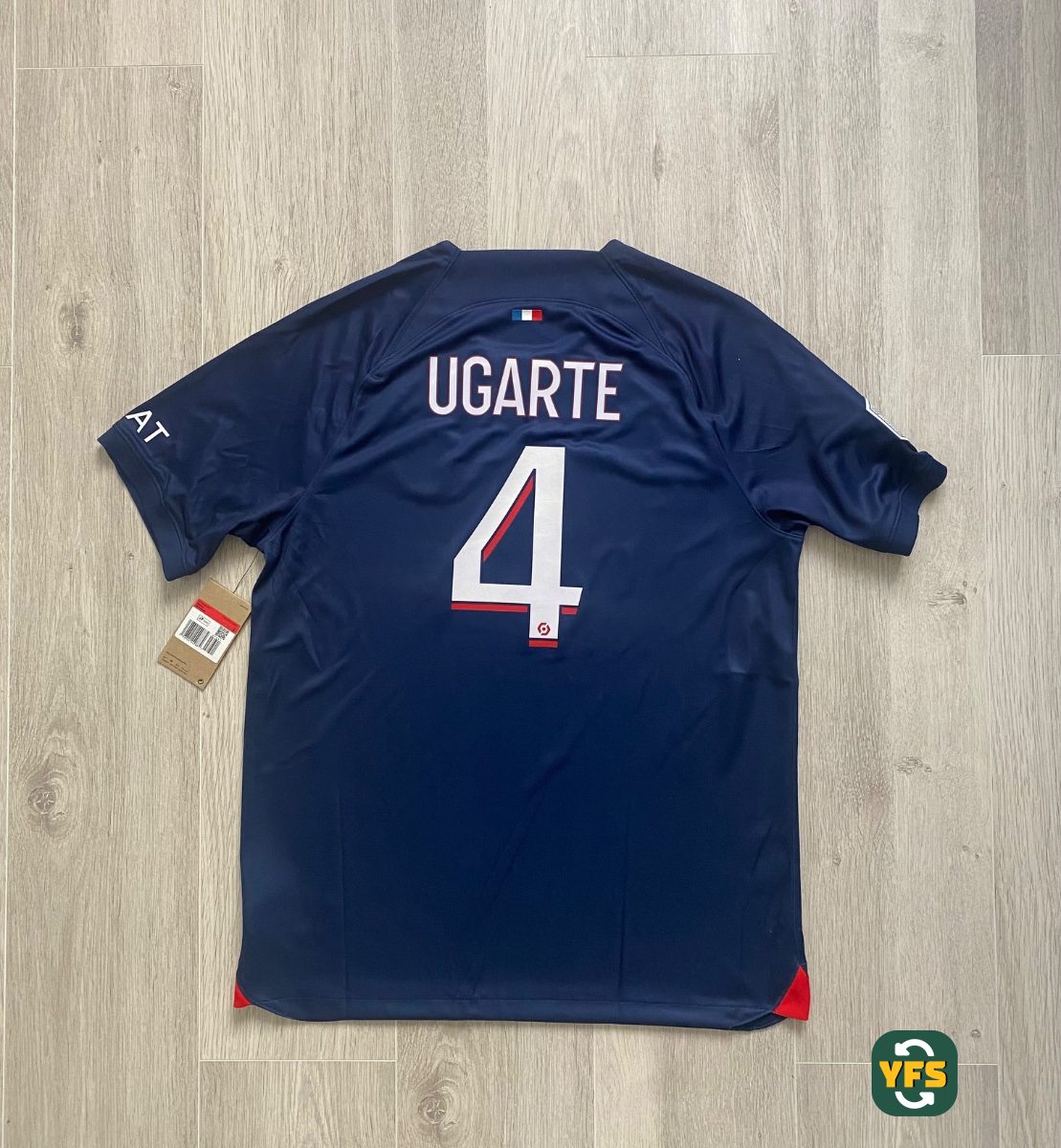 PSG 2023-2024 Home Store Version Nike UGARTE - YourFootballShirt - Photo 1