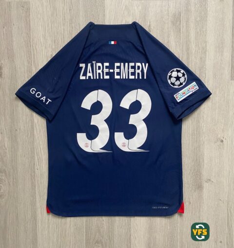 PSG 2023-2024 Home ZAÏRE-EMERY #33
