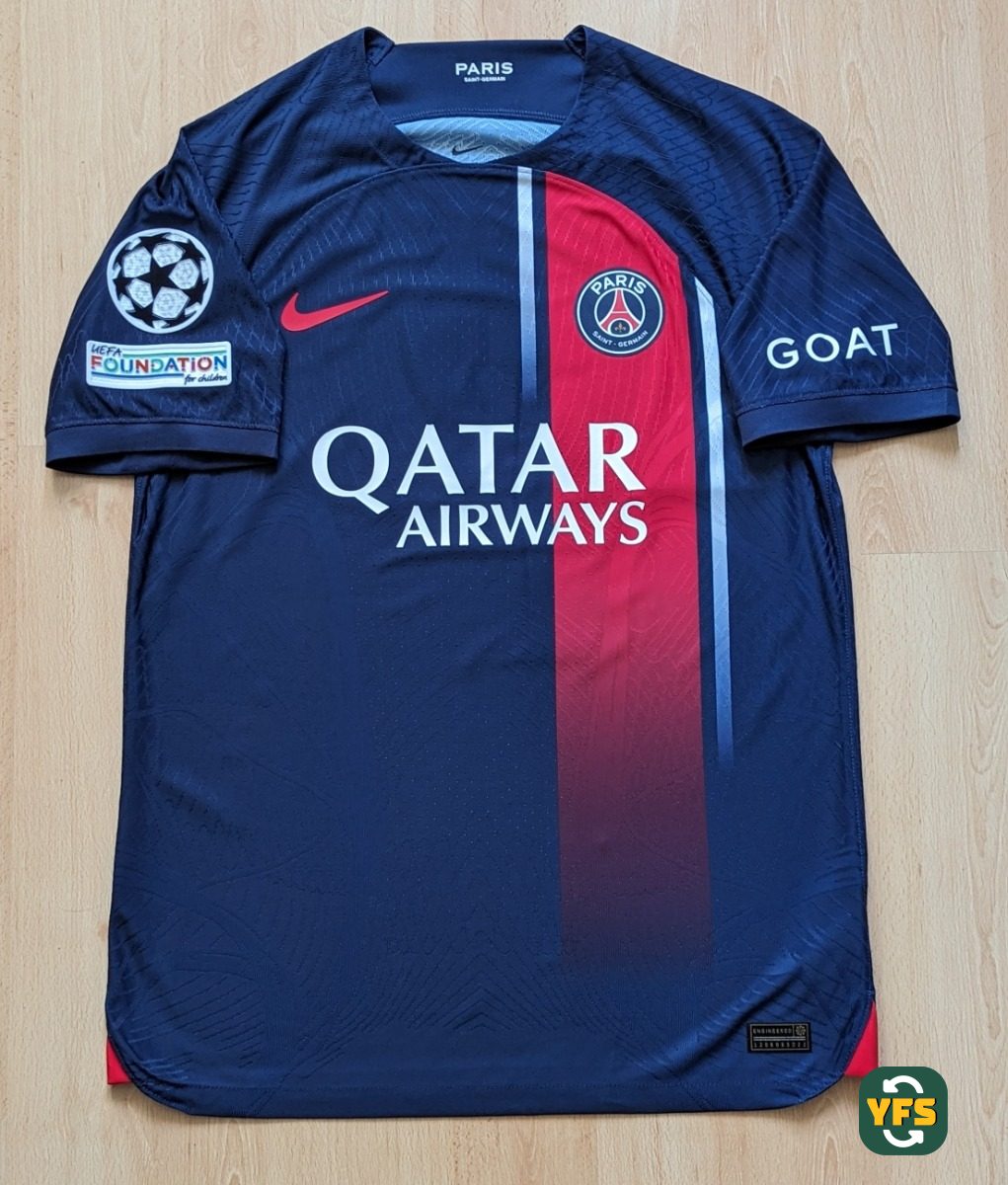 PSG 2023-2024 Home Pro Version Nike Mbappé - YourFootballShirt - Photo 1