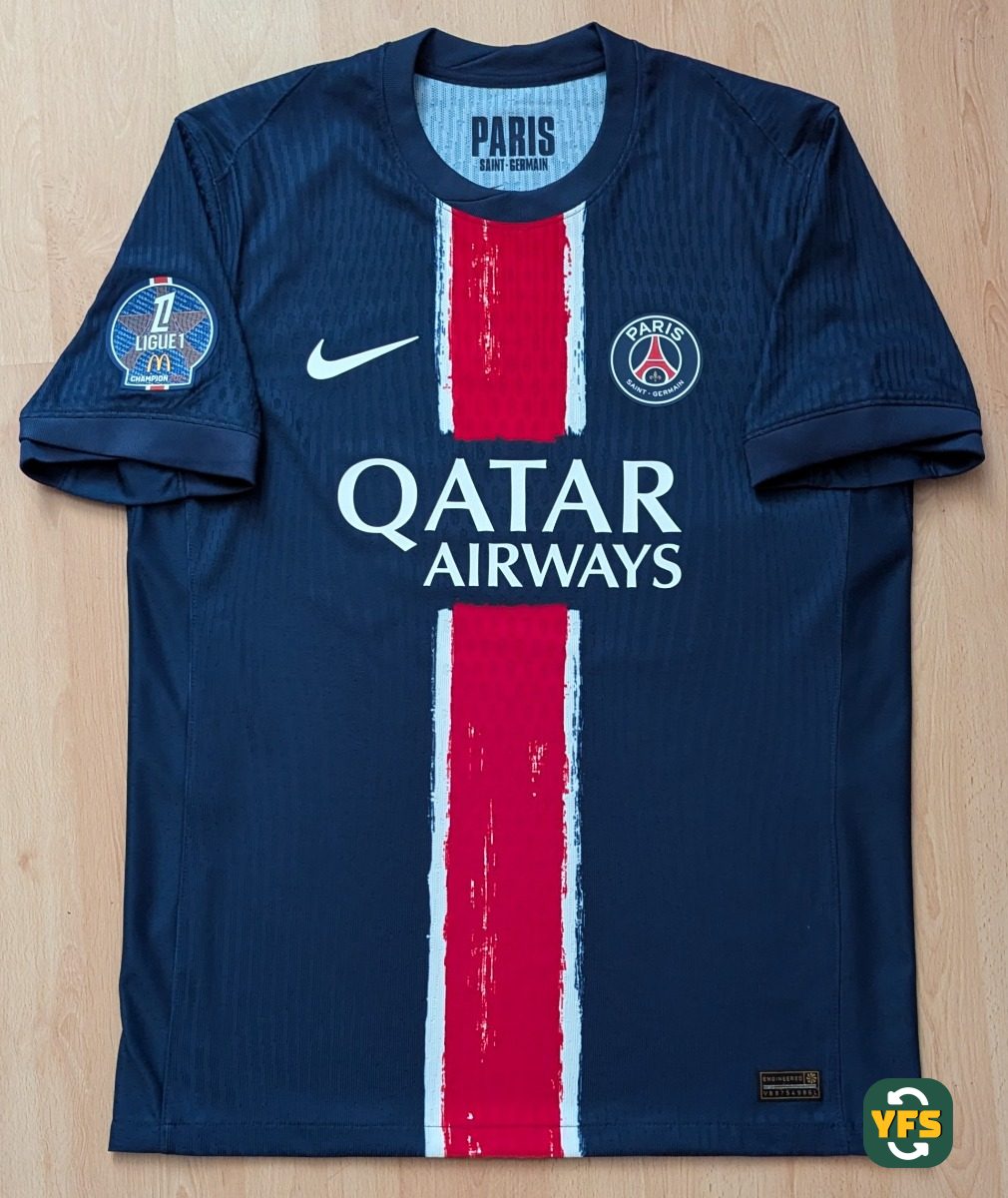 PSG 2024-2025 Home Pro Version Nike Joao Neves - YourFootballShirt - Photo 1