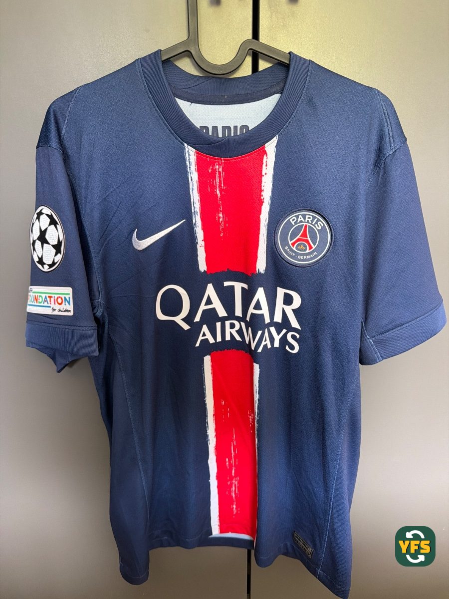 PSG 2024-2025 Home Store Version Nike Vitinha - YourFootballShirt - Photo 1