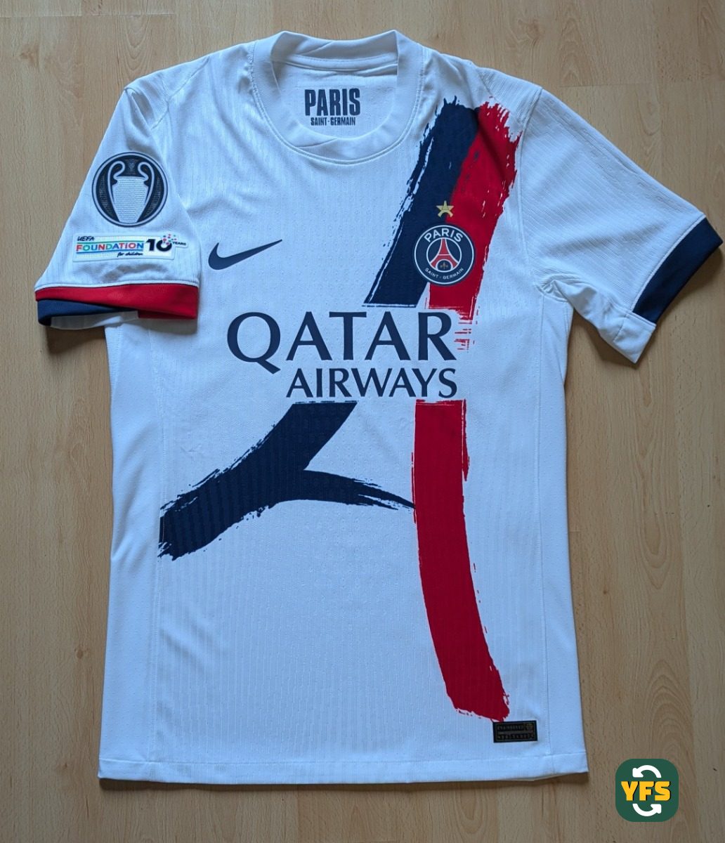 PSG 2025-2026 Away Pro Version Nike N. Mendes - YourFootballShirt - Photo 1