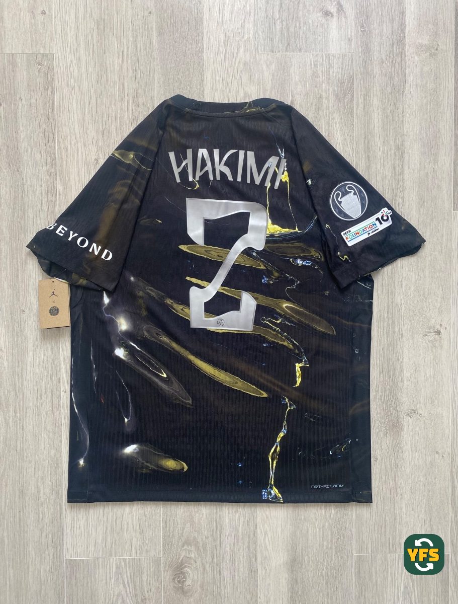 PSG 2025-2026 Fifth Pro Version Jordan Hakimi - YourFootballShirt - Photo 1