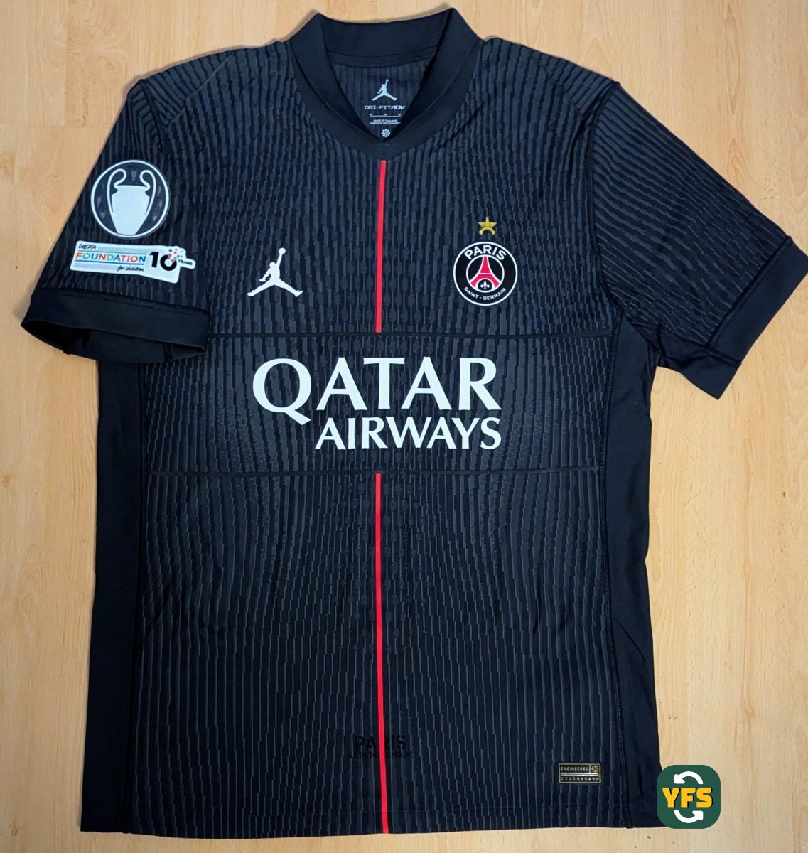 PSG 2025-2026 Fourth Pro Version Jordan O.DEMBÉLÉ - YourFootballShirt - Photo 1