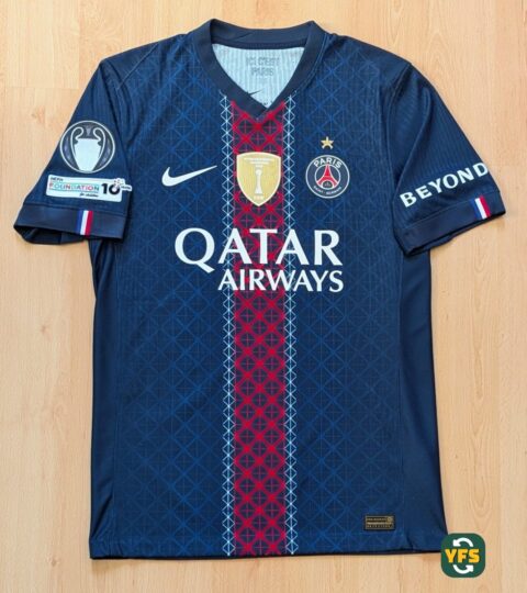 PSG 2025-2026 Home D. Doué #14
