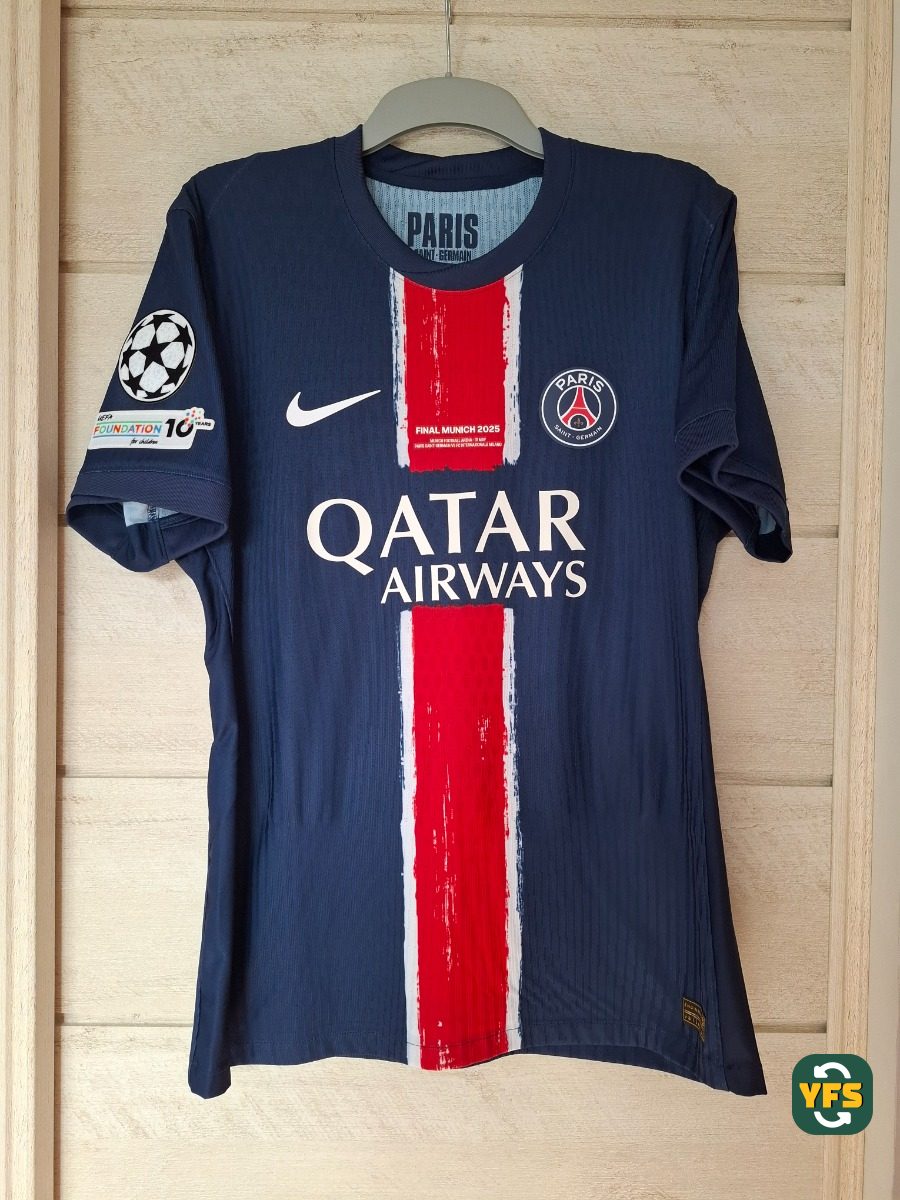 PSG 2025-2026 Home Issued Nike Dembele - YourFootballShirt - Photo 1