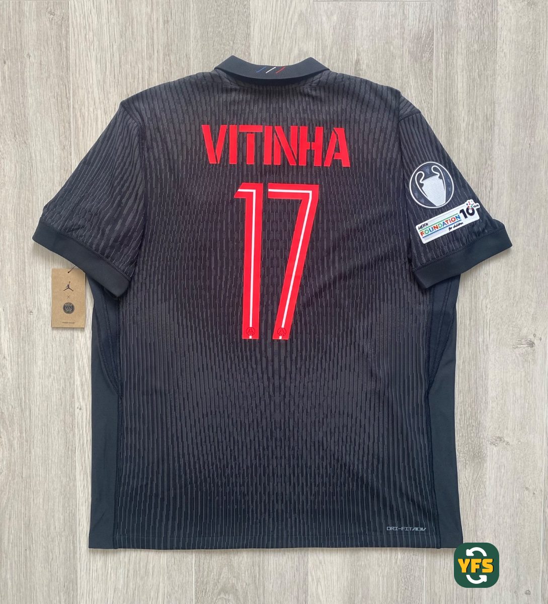 PSG 2025-2026 Fourth Pro Version Jordan Vitinha - YourFootballShirt - Photo 1