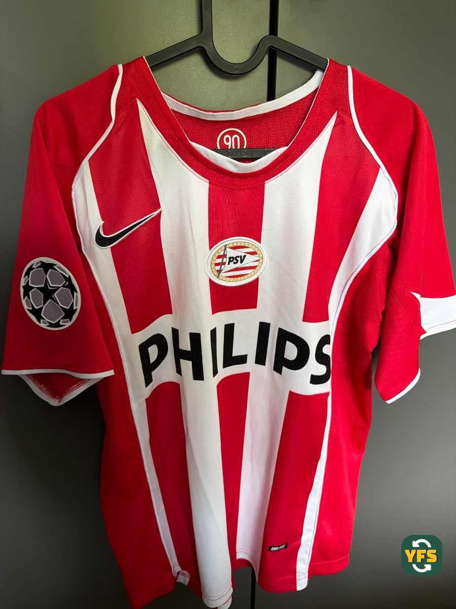 PSV Eindhoven 2004-2005 Home Store Version Nike Afellay - YourFootballShirt - Photo 1