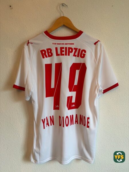 RB Leipzig 2025-2026 Home Yan Diomande #49