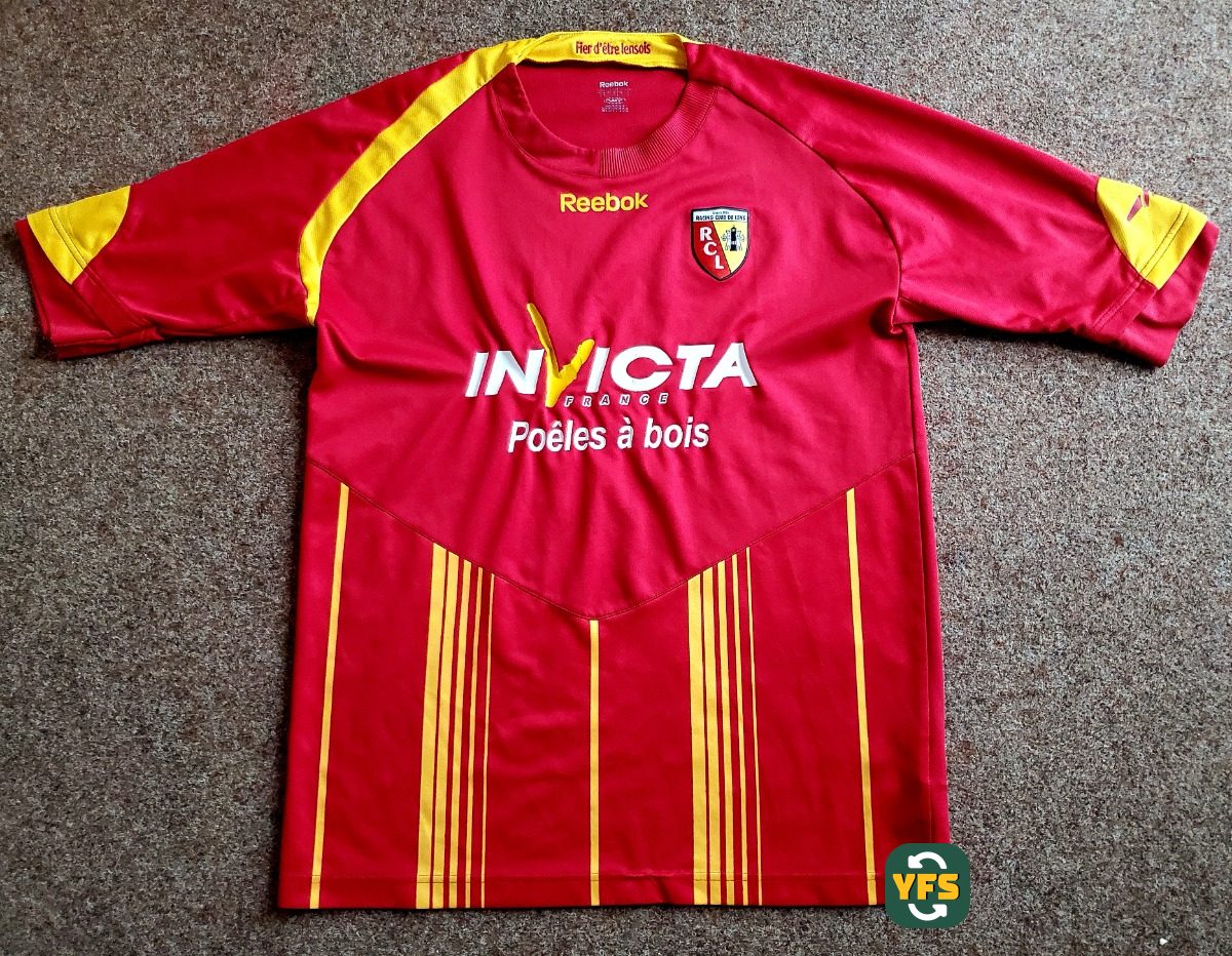RC Lens 2009-2010 Home Store Version Reebok - YourFootballShirt - Photo 1
