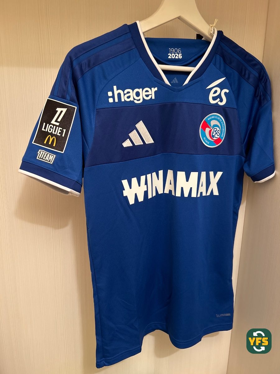 RC Strasbourg 2026-2027 Home Pro Version Adidas - YourFootballShirt - Photo 1
