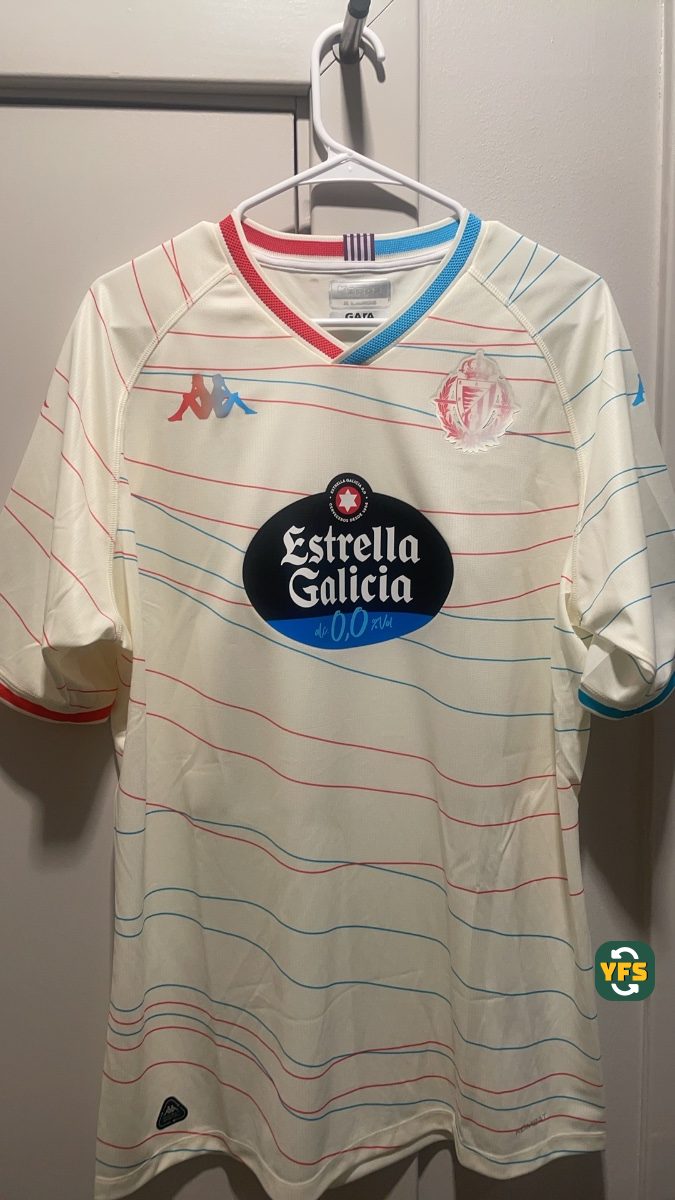 Real Valladolid 2024-2025 Away Store Version Kappa - YourFootballShirt