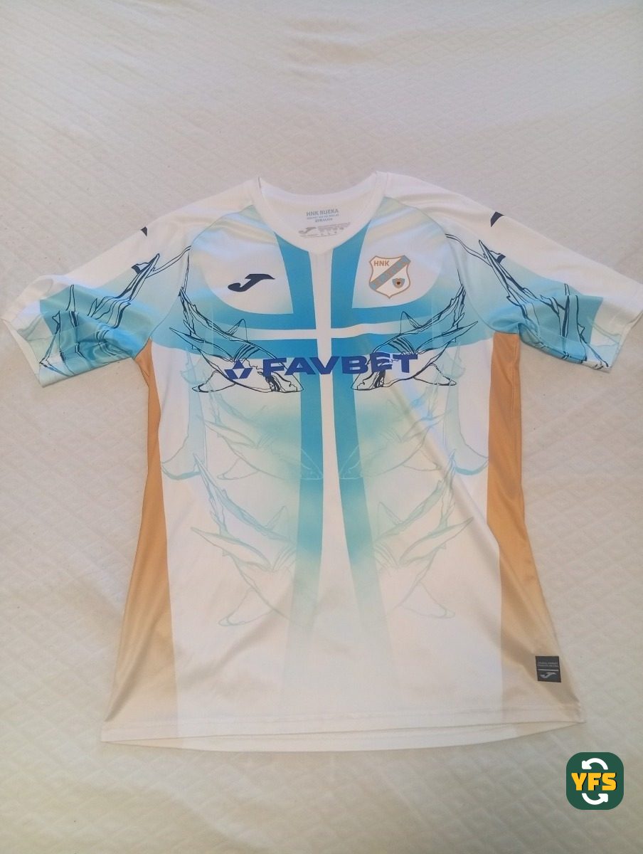 Rijeka 2023-2024 Home Store Version Joma - YourFootballShirt - Photo 1