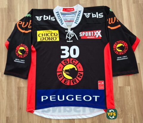 SC Berne 2016-2017 Home Leonardo Genoni #30
