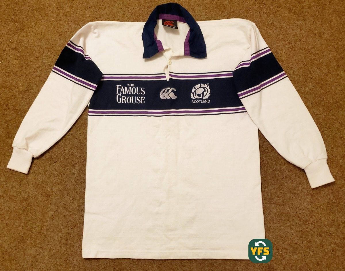 Scotland 2000-2001 Away Store Version Canterbury - YourFootballShirt - Photo 1
