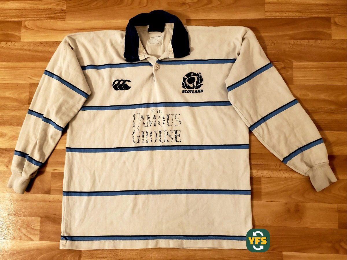 Scotland 2002-2003 Home Store Version Canterbury - YourFootballShirt - Photo 1