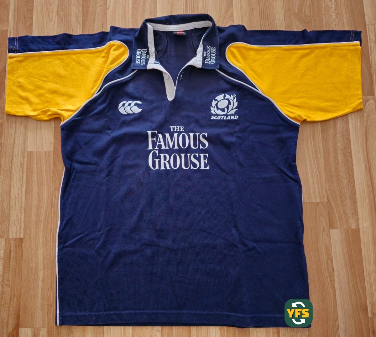 Scotland 2005-2006 Training Store Version Canterbury - YourFootballShirt - Photo 1