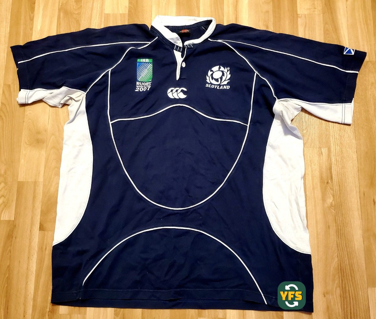 Scotland 2006-2007 Home Store Version Canterbury - YourFootballShirt - Photo 1
