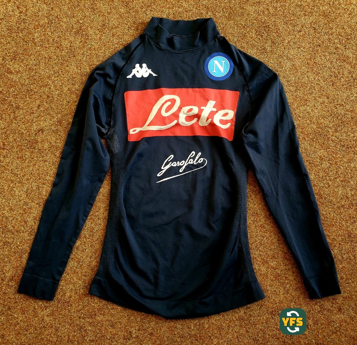SSC Napoli 2017-2018 Training Issued Kappa - YourFootballShirt - Photo 1
