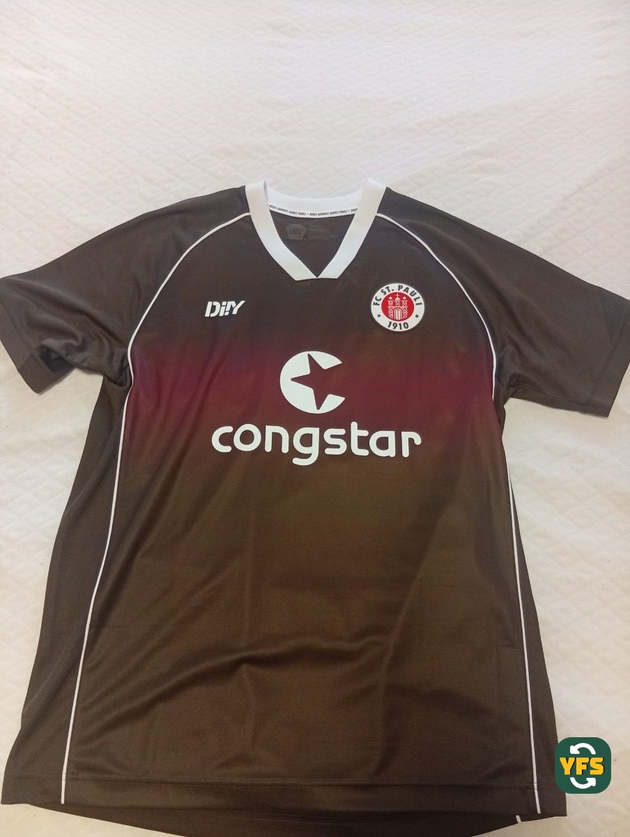 St. Pauli 2023-2024 Home Store Version diiy - YourFootballShirt - Photo 1