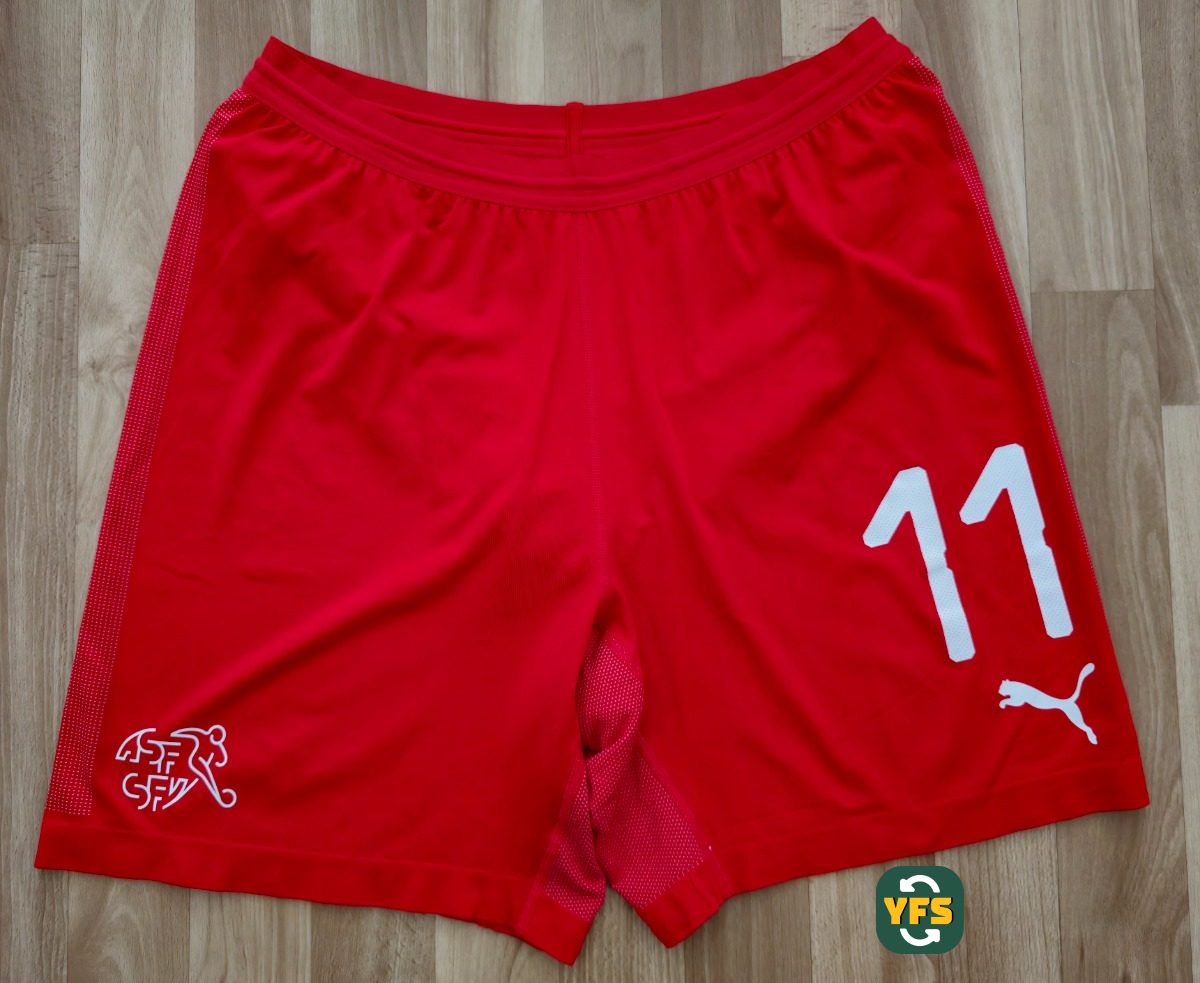 Switzerland 2021-2022 Home Issued Puma Vargas - YourFootballShirt - Photo 1