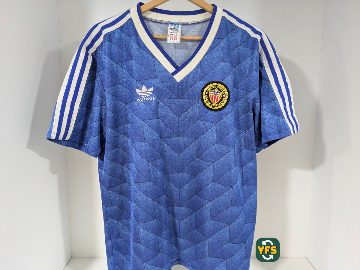 USA 1988-1989 Home Store Version Adidas - YourFootballShirt - Photo 1