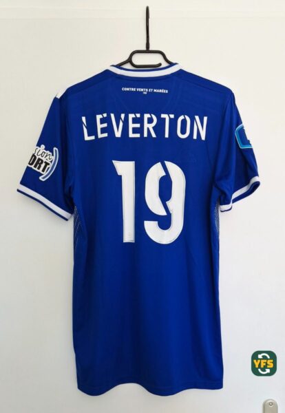 USL Dunkerque 2022-2023 Home Leverton #19