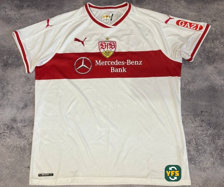 VFB Stuttgart 2018-2019 Home Store Version Puma - YourFootballShirt - Photo 1