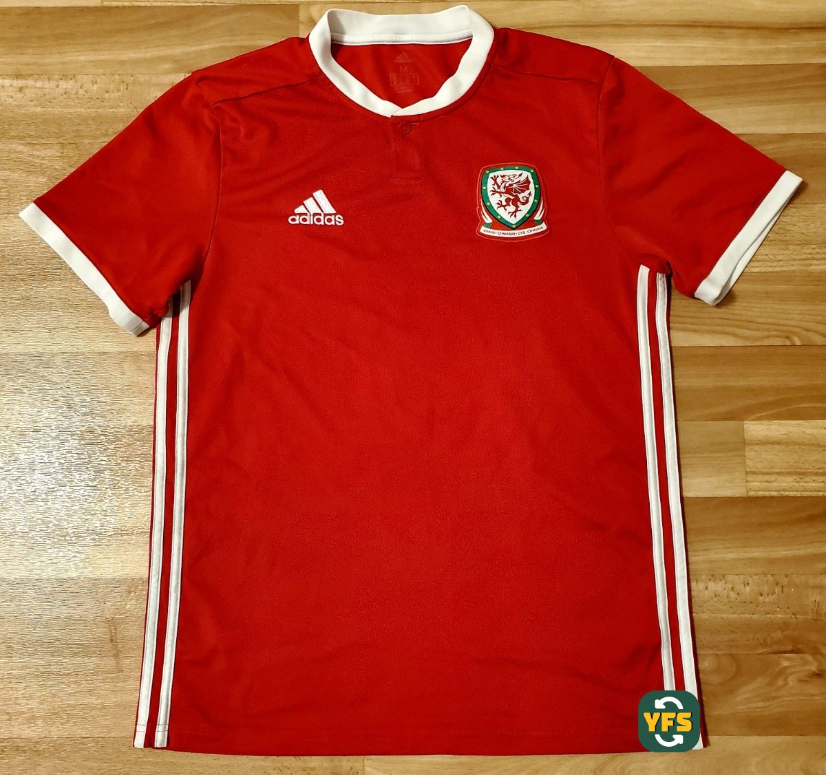 Wales 2018-2019 Home Store Version Adidas - YourFootballShirt - Photo 1