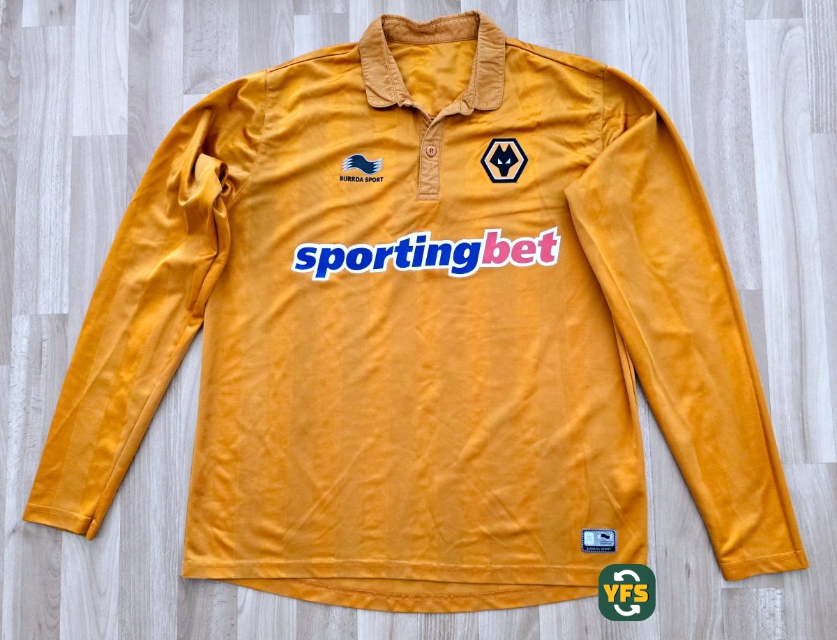 Wolverhampton 2012-2013 Home Store Version Burrda Sport - YourFootballShirt - Photo 1